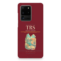 Thumbnail for Trieste Airport TRS design on samsung case - dark red