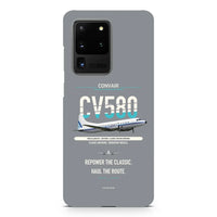 Thumbnail for Convair 580 design on samsung case - gray
