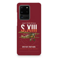 Thumbnail for SPAD S.XIII C.1 design on samsung case - dark red