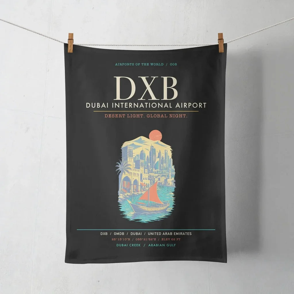 Dubai International Airport DXB - Black