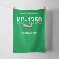 Thumbnail for KC-135Q Blackbird Tanker design on green towel