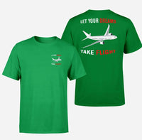 Thumbnail for Customisable Let Your Dreams Take Flight T-Shirt - view 8