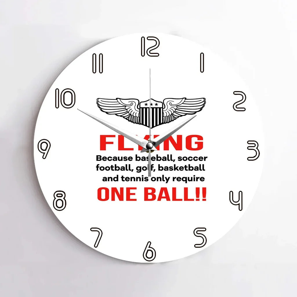 Flying One Ball Wall Clock - view 10