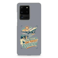 Thumbnail for One Frame One Perfect Rotation design on samsung case - gray
