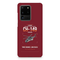 Thumbnail for Leonardo CH-149 Cormorant design on samsung case - dark red