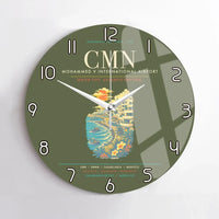 Thumbnail for Casablanca Mohammed V International Airport CMN Wall-Clock No-Frame - Green Army