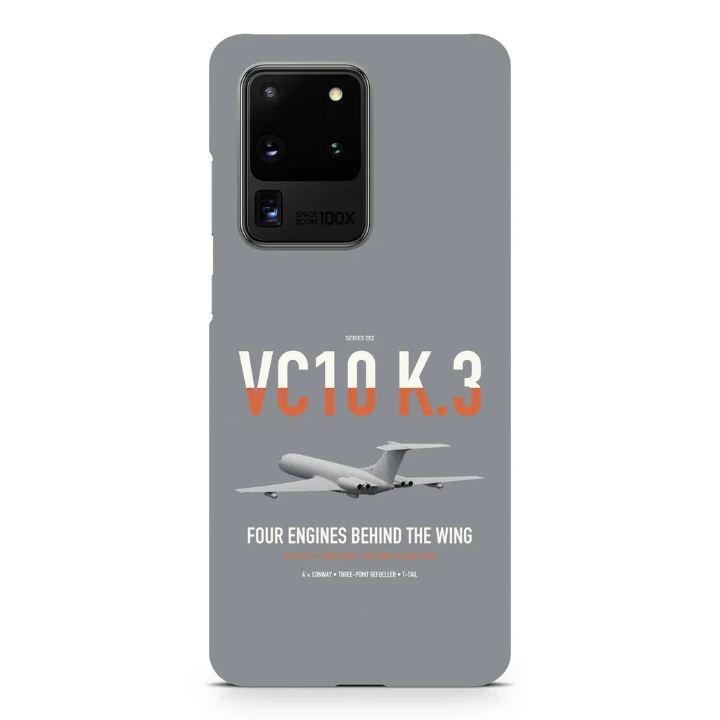 Vickers VC10 K.3 design on samsung case - gray