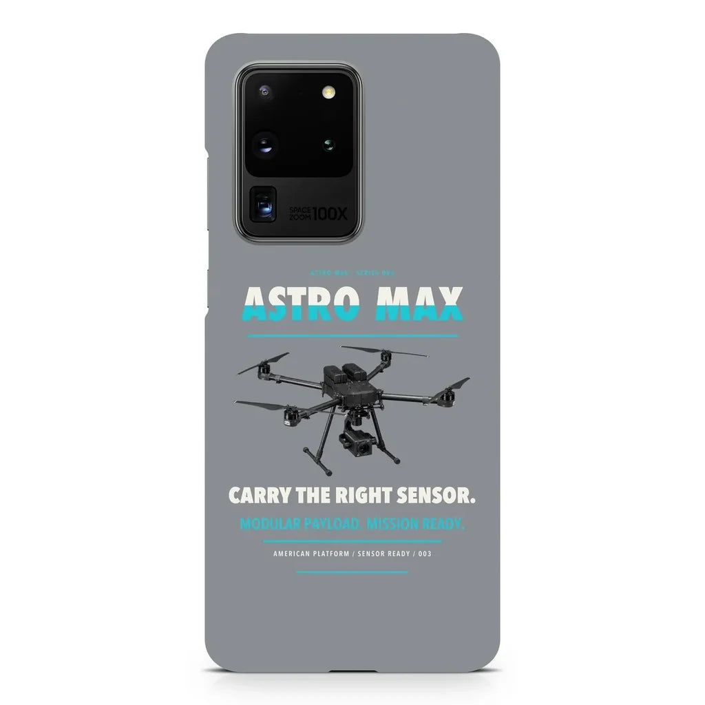 Freefly Astro Max design on samsung case - gray