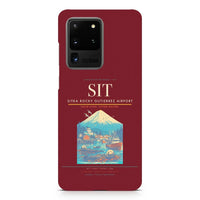 Thumbnail for Sitka Rocky Gutierrez Airport SIT design on samsung case - dark red