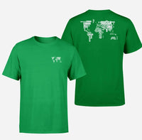 Thumbnail for Customisable World Map T-Shirt - view 8