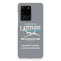 Thumbnail for Cessna Citation Latitude design on samsung case - gray
