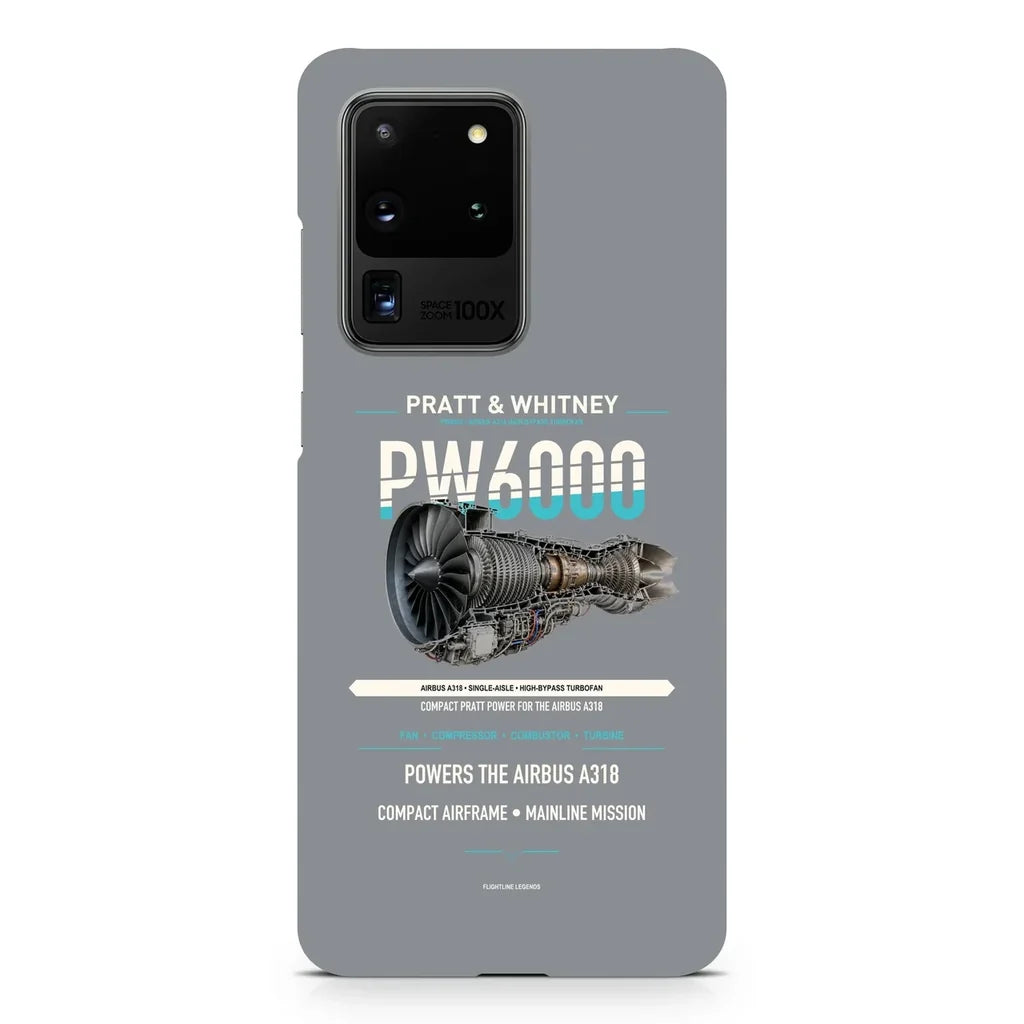 PW6000 design on samsung case - gray