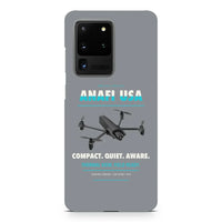 Thumbnail for Parrot ANAFI USA design on samsung case - gray