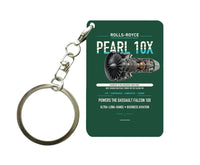 Thumbnail for PEARL 10X Key Chain design on dark green key chain