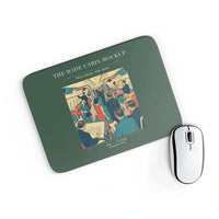 Thumbnail for VINTAGE G4467 - The Wide Cabin Mockup - Designed Mouse Pads design on darkgreen rectangle