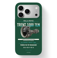 Thumbnail for TRENT 1000 TEN Case design on dark green iphone case