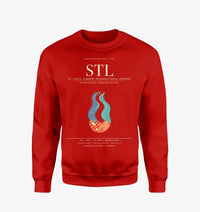 Thumbnail for St. Louis Lambert International Airport STL Sweatshirt - Red