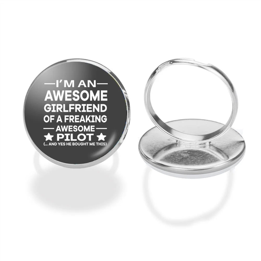 I am an Awesome Girlfriend Ring - view 4
