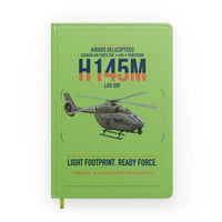 Thumbnail for Airbus Helicopters H145M LUH SOF design on light green notebook