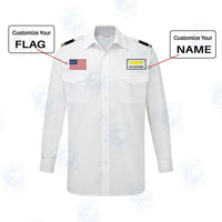Thumbnail for Customisable Pilot Epaulettes Shirt - view 4
