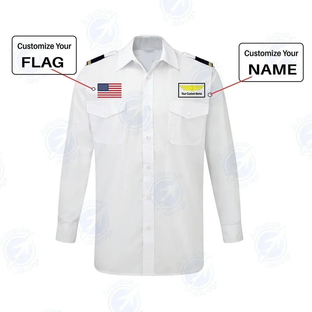 Customisable Pilot Epaulettes Shirt - view 4