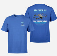 Thumbnail for DJI Matrice 4E design on blue t shirt
