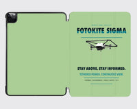 Thumbnail for Fotokite Sigma design on light green ipad tablet case