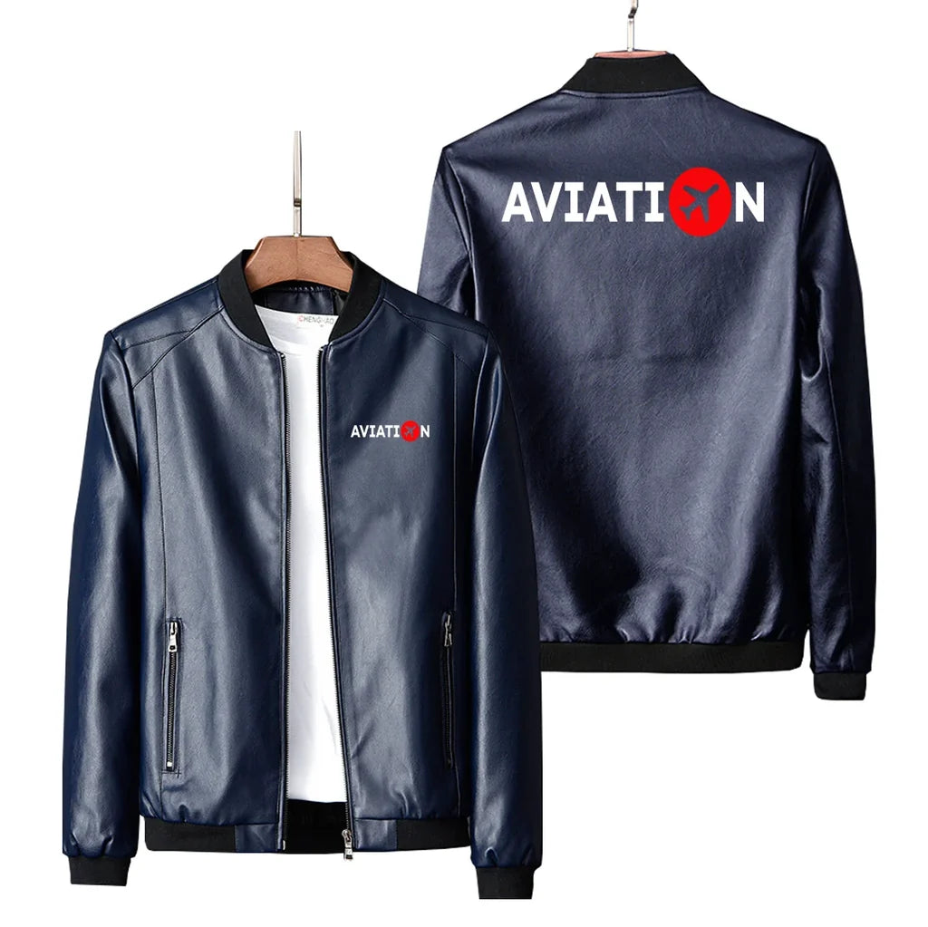 Aviation Leather Jacket - view 4