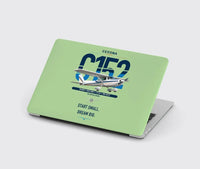 Thumbnail for Cessna 152 design on light green MacBook case