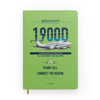 Thumbnail for Beechcraft 1900D design on light green notebook