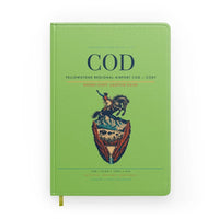 Thumbnail for Yellowstone Regional Airport (COD) design on light green notebook