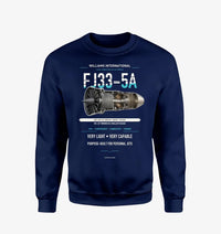 Thumbnail for FJ33-5A design on navy blue sweatshirt