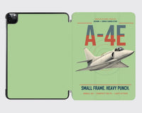 Thumbnail for A-4E Skyhawk design on light green ipad tablet case