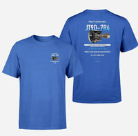 Thumbnail for JT9D-7R4 design on blue t shirt