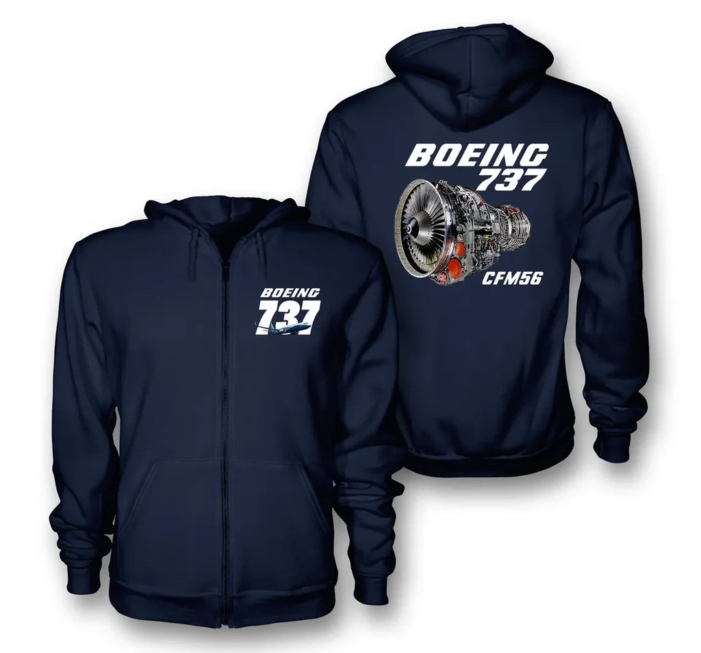 Customisable Boeing 737 Hoodie - view 4