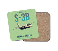 Thumbnail for S-3B Viking design on light green 1 piece coaster