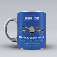 Thumbnail for Air 2S Mug design on blue dji