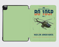 Thumbnail for MBB BO 105P PAH-1 design on light green ipad tablet case