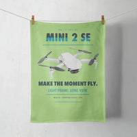 Thumbnail for DJI Mini 2 SE design on light green towel