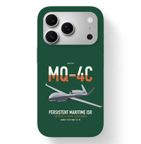 Thumbnail for MQ-4C Triton IFC-4 design on dark green magsafe iphone case, for iPhone 17 Pro