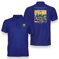 Thumbnail for VINTAGE G4430 - The Storytellers' Bench - Double-Side Polo T-Shirt design on blue