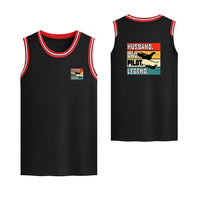 Thumbnail for Customisable Husband & Dad & Pilot Basketball Print - view 4