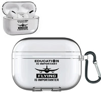 Thumbnail for Flying is Importanter AirPods Pro transparent case - With Buckle