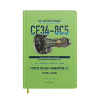 Thumbnail for CF34-8C5 design on light green notebook