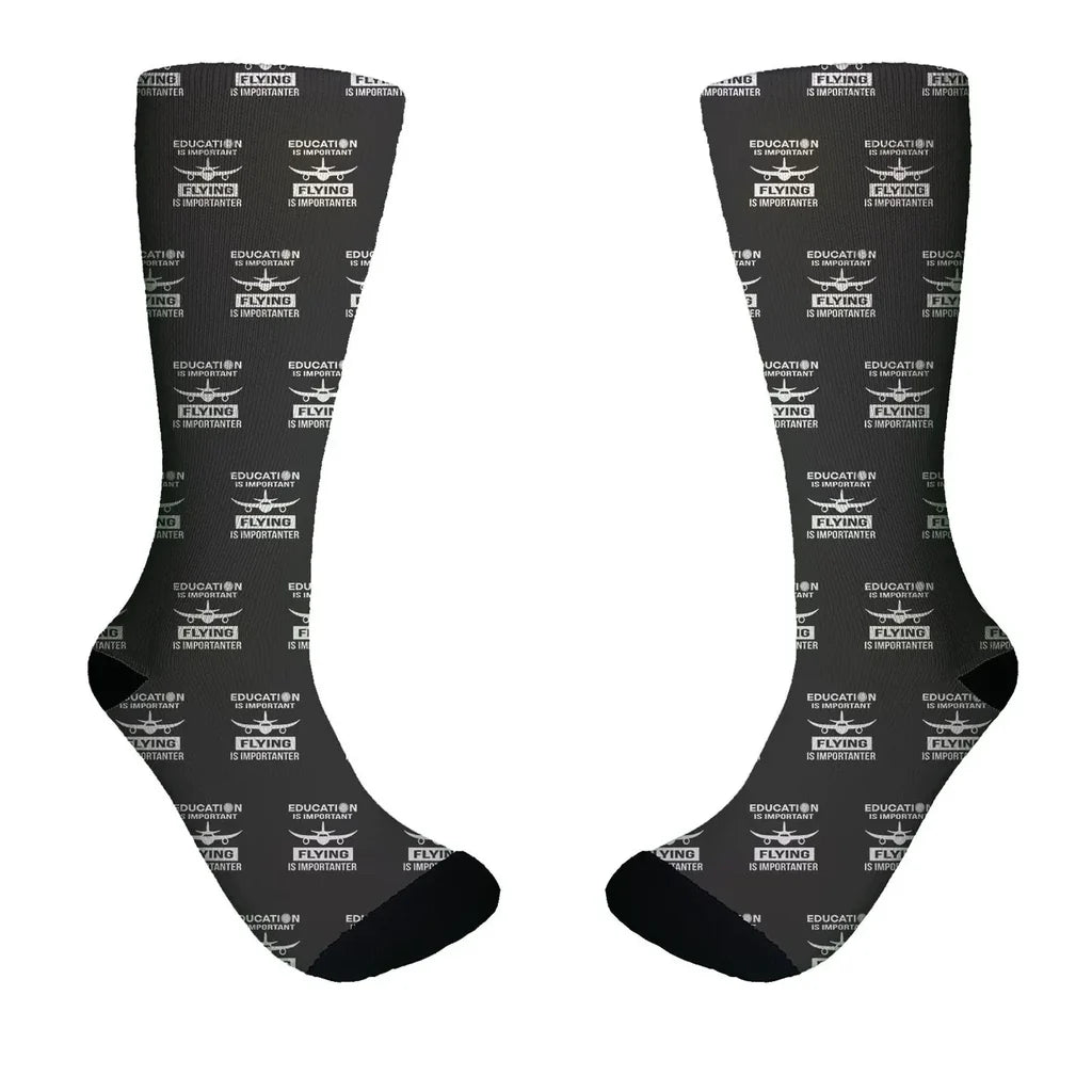 Flying is Importanter Socks - view 4