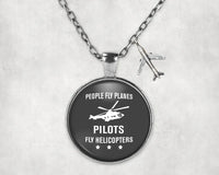 Thumbnail for People Fly Planes Pilots Fly Necklace - view 4
