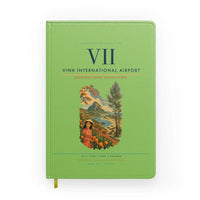 Thumbnail for Vinh International Airport (VII) design on light green notebook