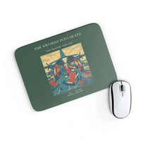 Thumbnail for VINTAGE G4538 - The Swords Into Seats - Designed Mouse Pads design on darkgreen rectangle