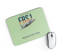Thumbnail for British Aerospace Sea Harrier FRS.1 design on light green rectangle mouse pad