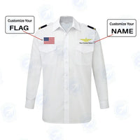Thumbnail for Customisable Pilot Epaulettes Shirt - view 4